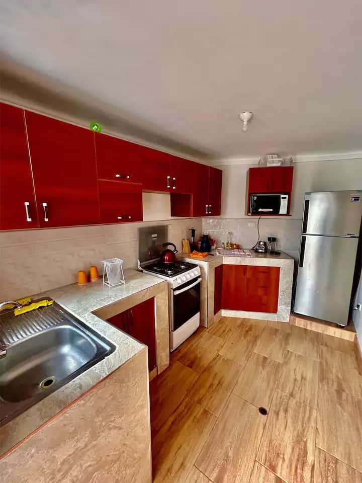 Habitación principal con camas cómodas